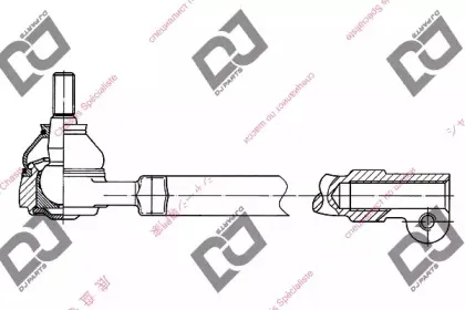 Наконечник поперечной рулевой тяги DJ PARTS купить